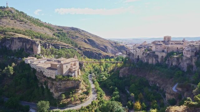 Old Cty and spectacular surrounding countryside, Cuenca, Castilla La Mancha, Spain