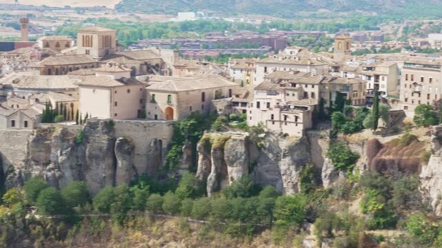 Old Cty and spectacular surrounding countryside, Cuenca, Castilla La Mancha, Spain