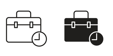Work experience icon in vector. Logotype