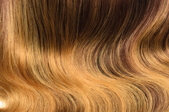 body wavy black to brown to blone ombre style human hair weaves extensions lace wigs	
