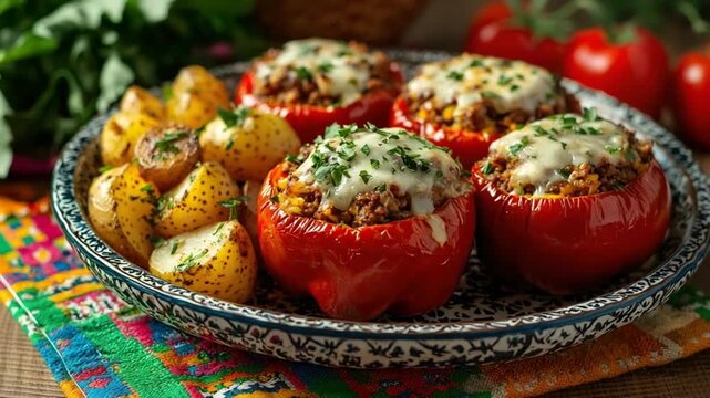 rocoto relleno stuffed pepper from peru video