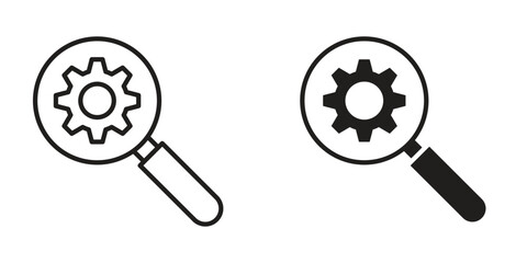 Resource icon in vector. Logotype