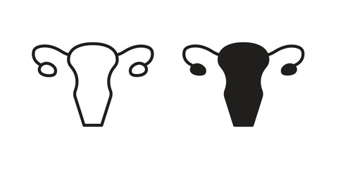 Gynecology icon in vector. Logotype