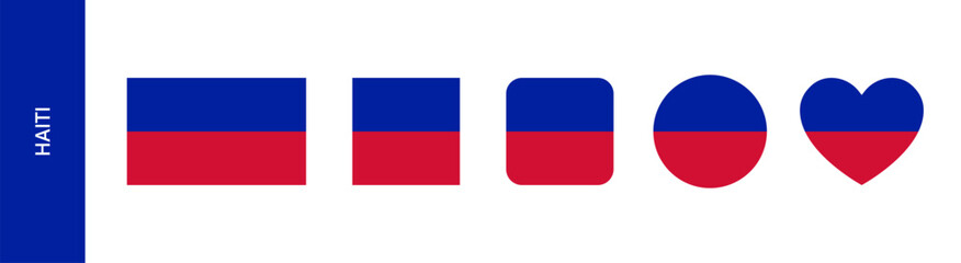 Civil flag of Haiti