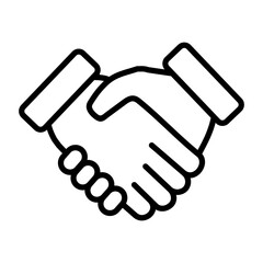 Collaboration Simple Icon Vector Illustration Concept