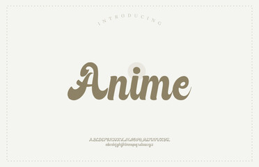 Premium luxury elegant alphabet letters and numbers. Vintage wedding typography classic serif font decorative vintage retro. creative vector illustration