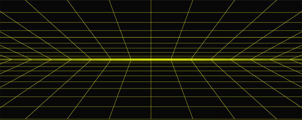 Retro cyberpunk style 80s game scene pixel art 8-bit sci-fi background. glowing neon grid and stars from vintage arcade computer games.