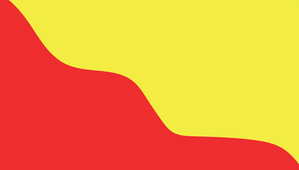 Vibrant Wavy Red and Yellow Vector Background, Abstract Modern Design for Banner, Website, or Marketing Materials