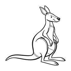 Minimal Black White Kan Illustration