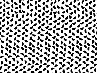 Retro black geometric pattern background, vector abstract circles, abstract art. Trendy pattern background.