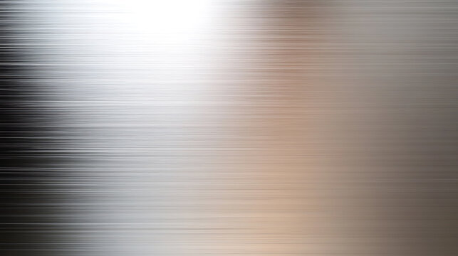 Abstract metallic surface with subtle gradients. Horizontal lines suggest a brushed or polished metal texture, creating a sleek and modern feel.