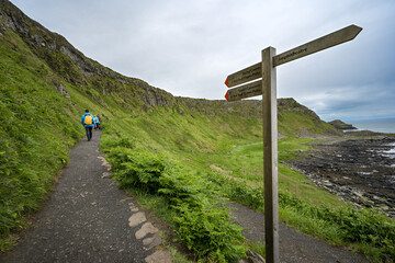 Wandern unweit vom Giant's Causeway in Nordirland
