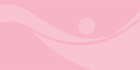 Abstract colorful pink curve background, pink beauty dynamic wallpaper with wave shapes. Template banner background for beauty products, sales, ads, pages, events, web, and others