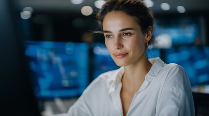 High-tech fintech lab with holographic cryptocurrency trend projections while scientists monitor blockchain metrics, symbolizing advanced data visualization, predictive analytics, and digital