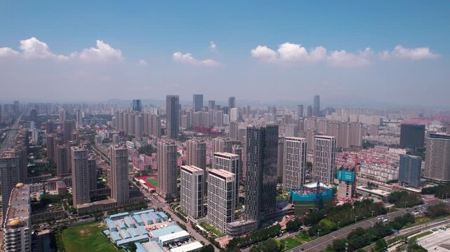 Modern Architecture along the Rizhao City Coastline