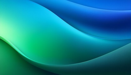 Obraz premium Green Blue Gradient Background Harmonious Hues A Modern And Visually Appealing Backdrop For Your Creative Projects