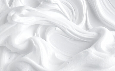 Obraz premium 白い泡の背景テクスチャー