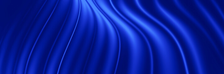 Close up abstract blue wave background