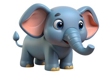 Fototapeta premium elephant with blank sign