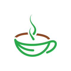 Leaf Green Tea Logo