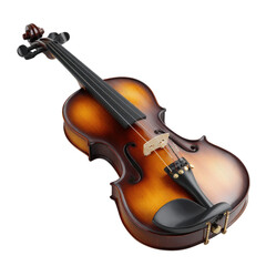 Fototapeta premium Violin on transparent background