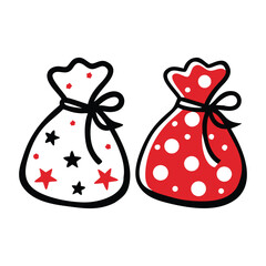 Bag Icon Vector Illustration – Shopping and Travel Concept