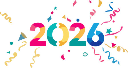 Minimalist Happy New Year 2026 Design