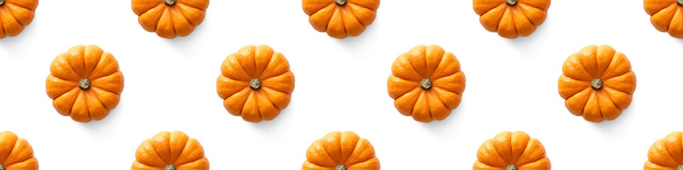 Pumpkin Seamless Pattern