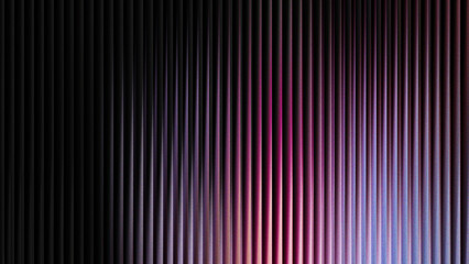 Obraz premium Abstract vertical lines with purple and blue light streaks