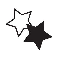 Obraz premium star dualtone icon