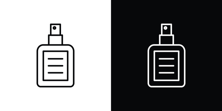 Perfume icon - Line Style. symbol template design