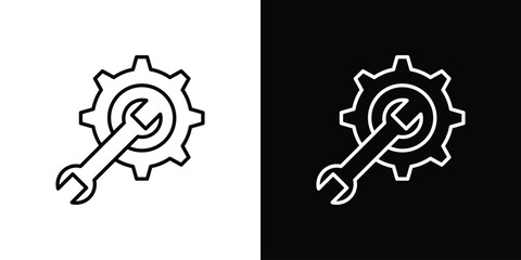 Customized icon - Line Style. symbol template design