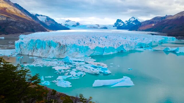 Perito Moreno Glacier. Los Glaciares National Park. Argentina.  