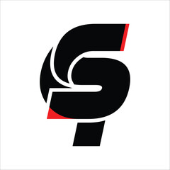 SG , logo SG ,Letter On luxury Logo