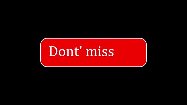 Red Rounded Rectangle Button with White Outline on Black Background rounded corners. Black background showing red rounded rectangle button with white border, modern interface element.