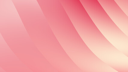 Abstract pink and offwhite curved stripes suitable for backgrounds, textiles, or digital design projects with feminine and elegant themes.