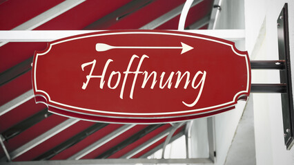 Signposts the direct way to Hope