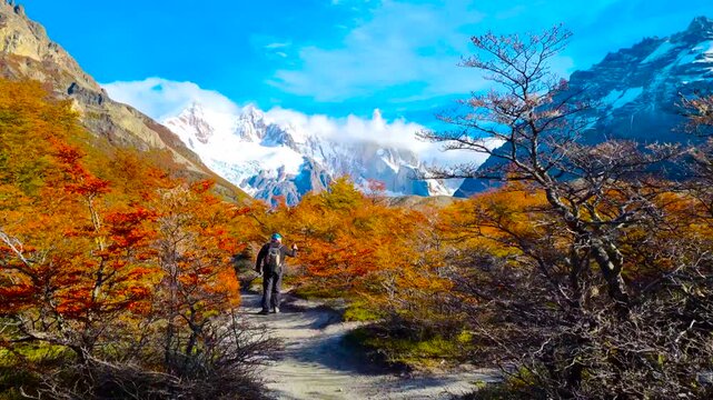 The Sierro Torre Mountain Group. Los Glaciares National Park. Argentina. 