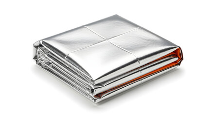 Emergency survival space blanket for outdoor activities and adverse weather conditions