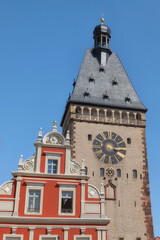 Speyer - Stadttor Altpörtel, Rheinland-Pfalz, Deutschland, Europa