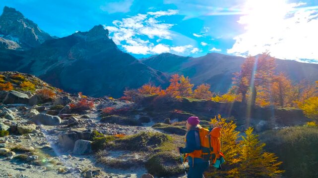 The Sierro Torre Mountain Group. Los Glaciares National Park. Argentina. 