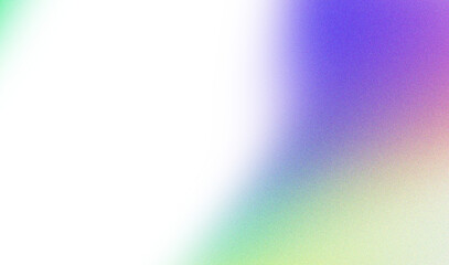 Abstract pixelated gradient swirl of purple blue green pink white on black isolated on transparent background