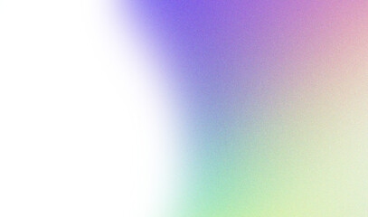 Abstract gradient pixels transitioning through diverse colors isolated on transparent background