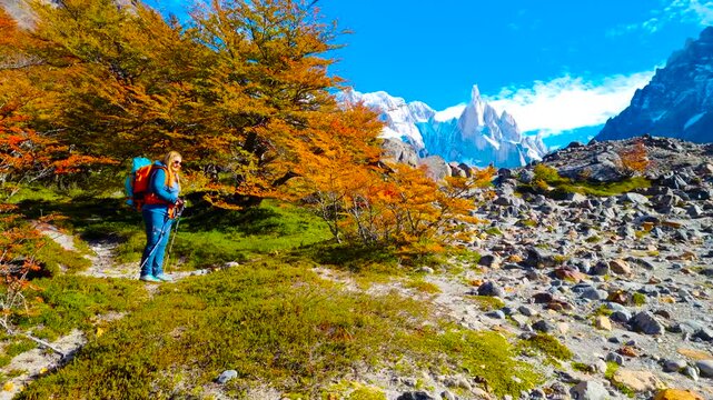 The Sierro Torre Mountain Group. Los Glaciares National Park. Argentina. 