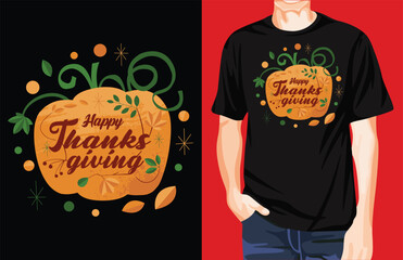 Thanksgiving t-shirt design