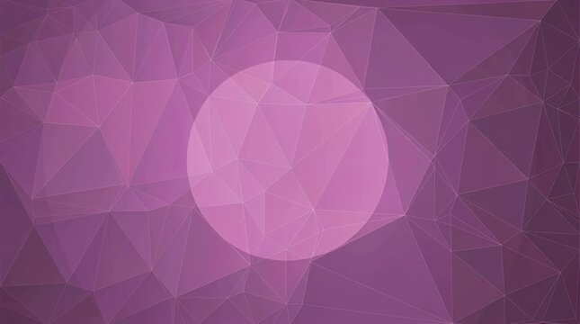 Footage Abstract irregular polygon background, triangle low poly pattern with same tone line mesh, polygonal geometric color, Technology concept background