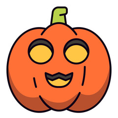 halloween pumpkin face