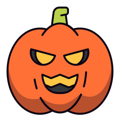 halloween pumpkin face