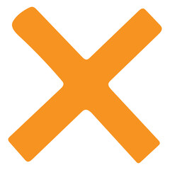 Obraz premium Abstract Orange Corner Design with White Background for Modern Presentations and Websites