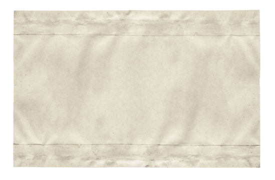 Vintage Styled Isolated Paper for Design Use